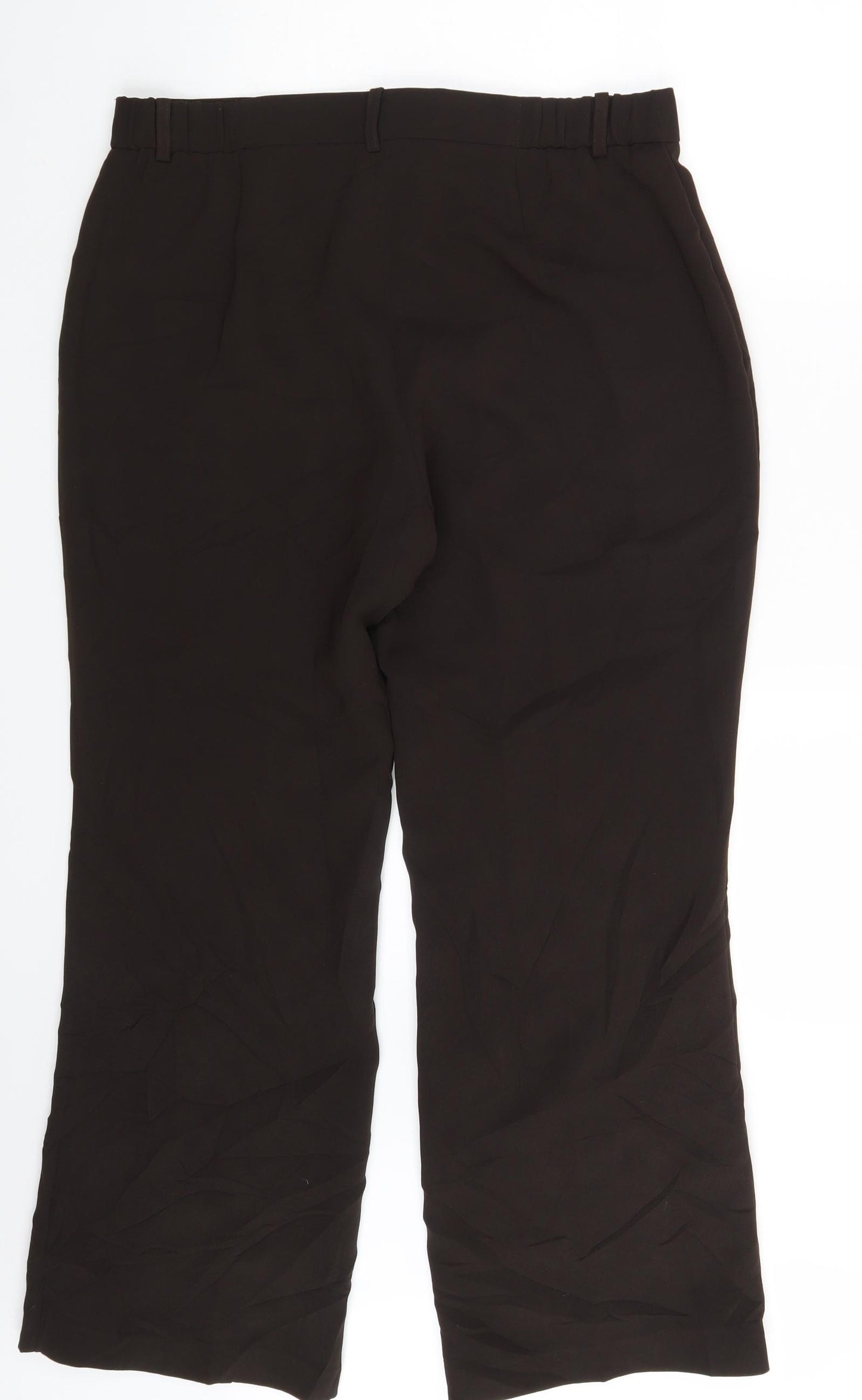 Klass Womens Brown   Dress Pants Trousers Size 18 L29 in