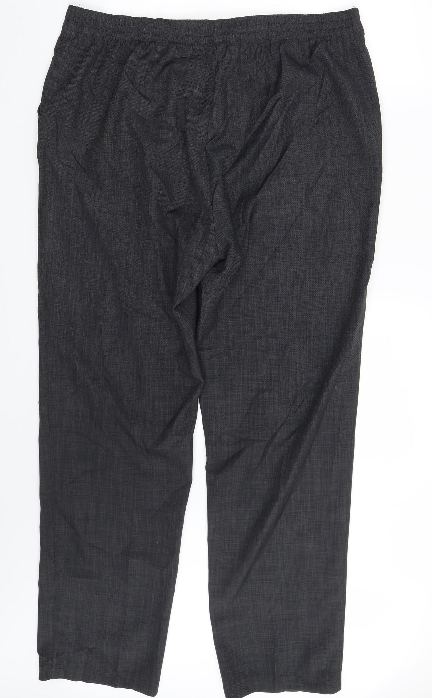 M&S Womens Grey   Dress Pants Trousers Size 18 L29 in