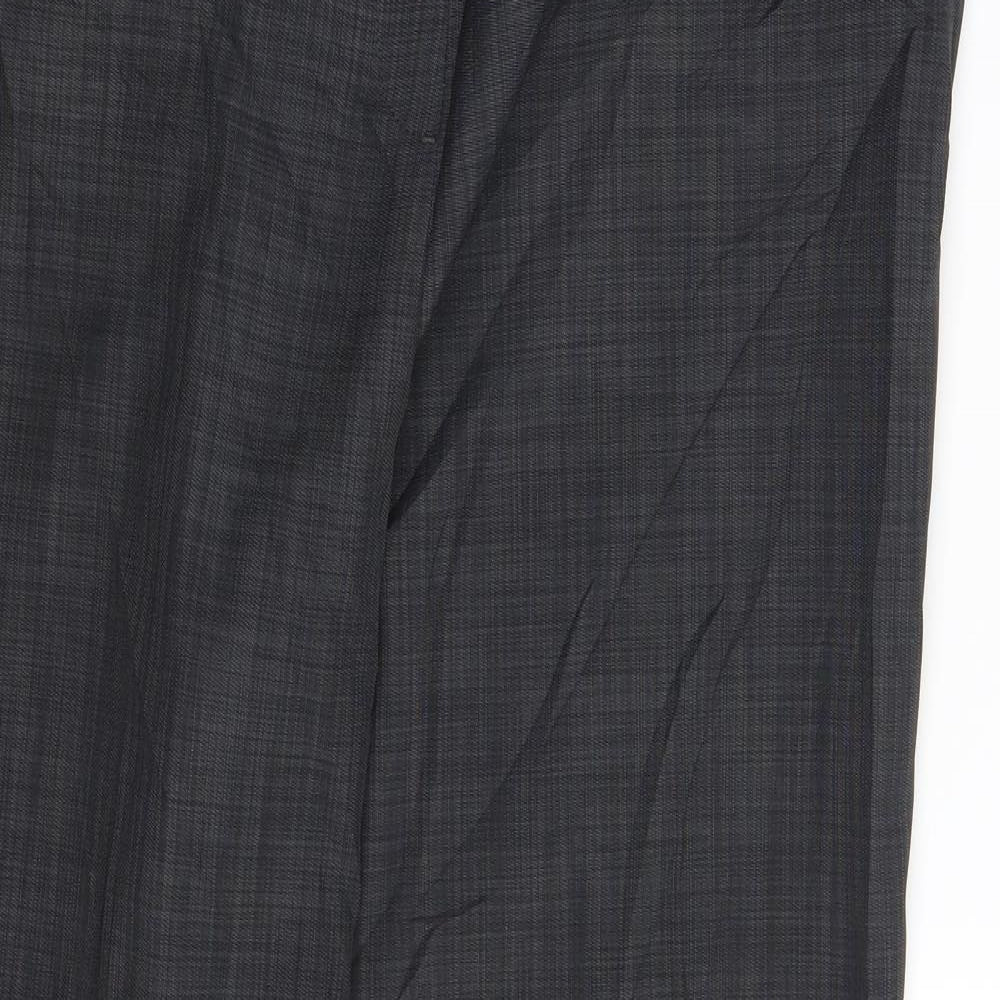 M&S Womens Grey   Dress Pants Trousers Size 18 L29 in