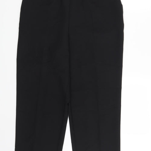 BM Collection Womens Black   Dress Pants Trousers Size 14 L27 in
