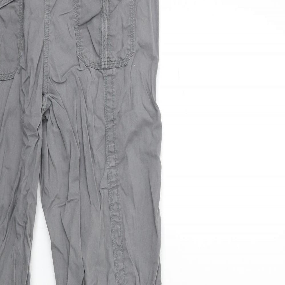 F&F Womens Grey   Cargo Trousers Size 12 L29 in