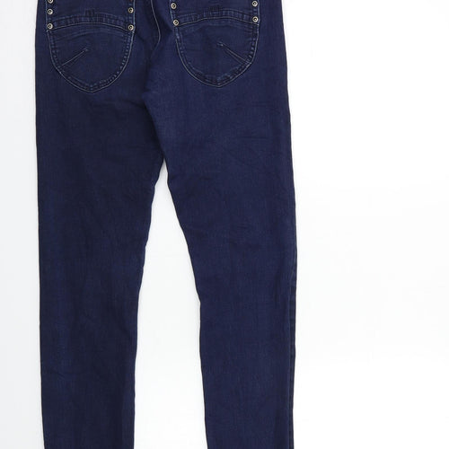 MAPF Womens Blue  Denim Skinny Jeans Size 26 in L29 in