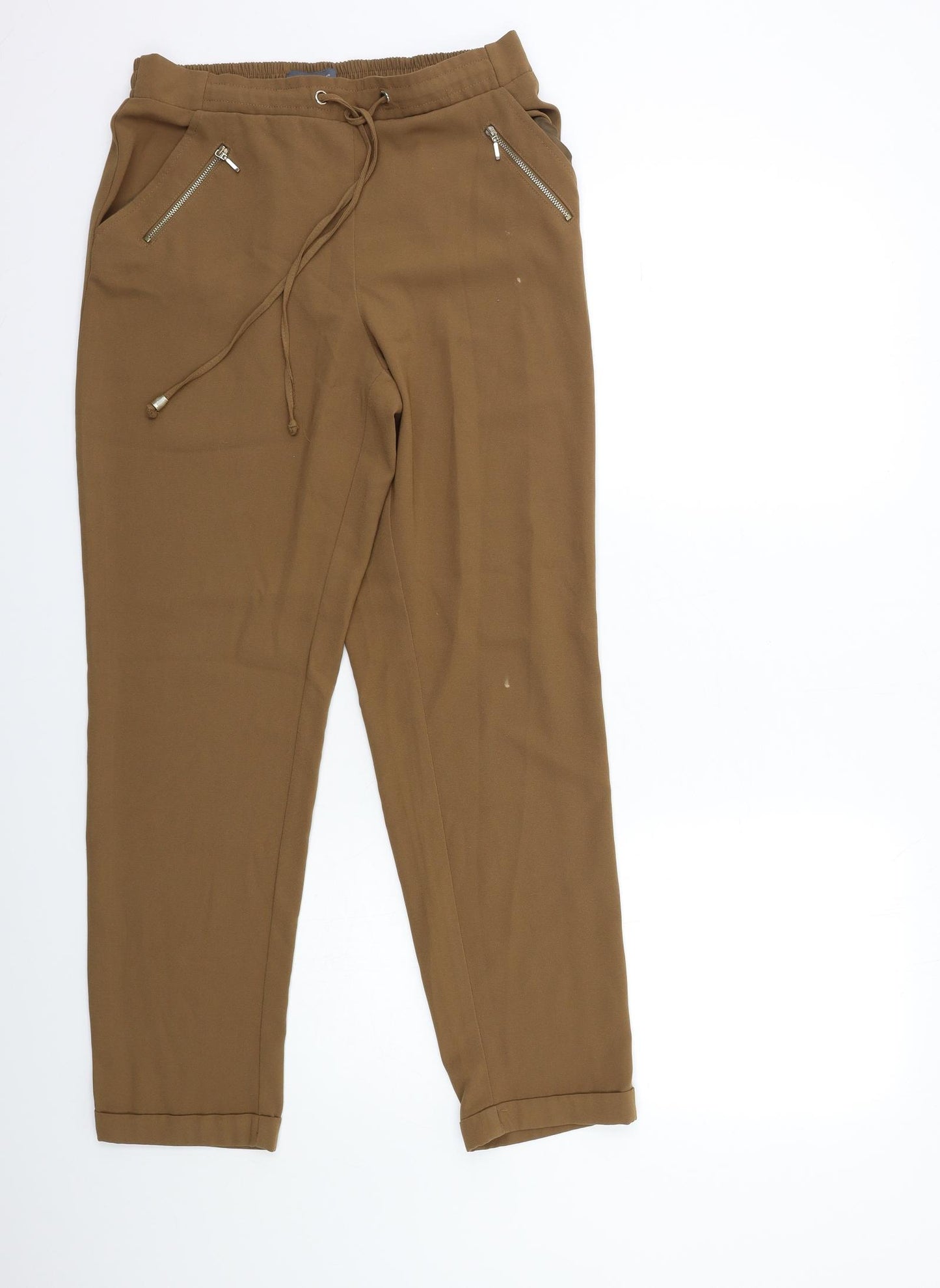 Atmosphere Womens Brown   Trousers  Size 12 L28 in