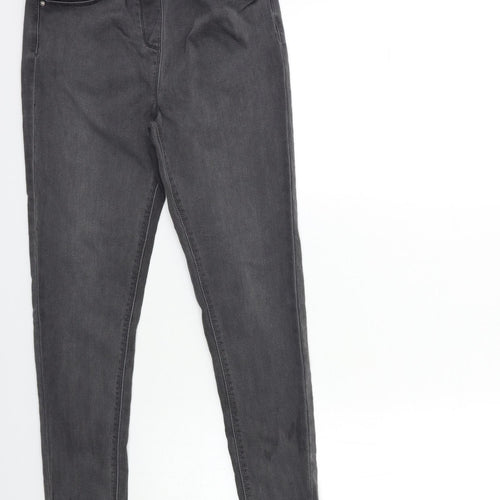 Preworn Womens Grey  Denim Jegging Jeans Size 23 in L23 in