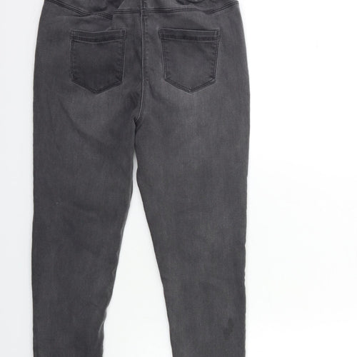 Preworn Womens Grey  Denim Jegging Jeans Size 23 in L23 in