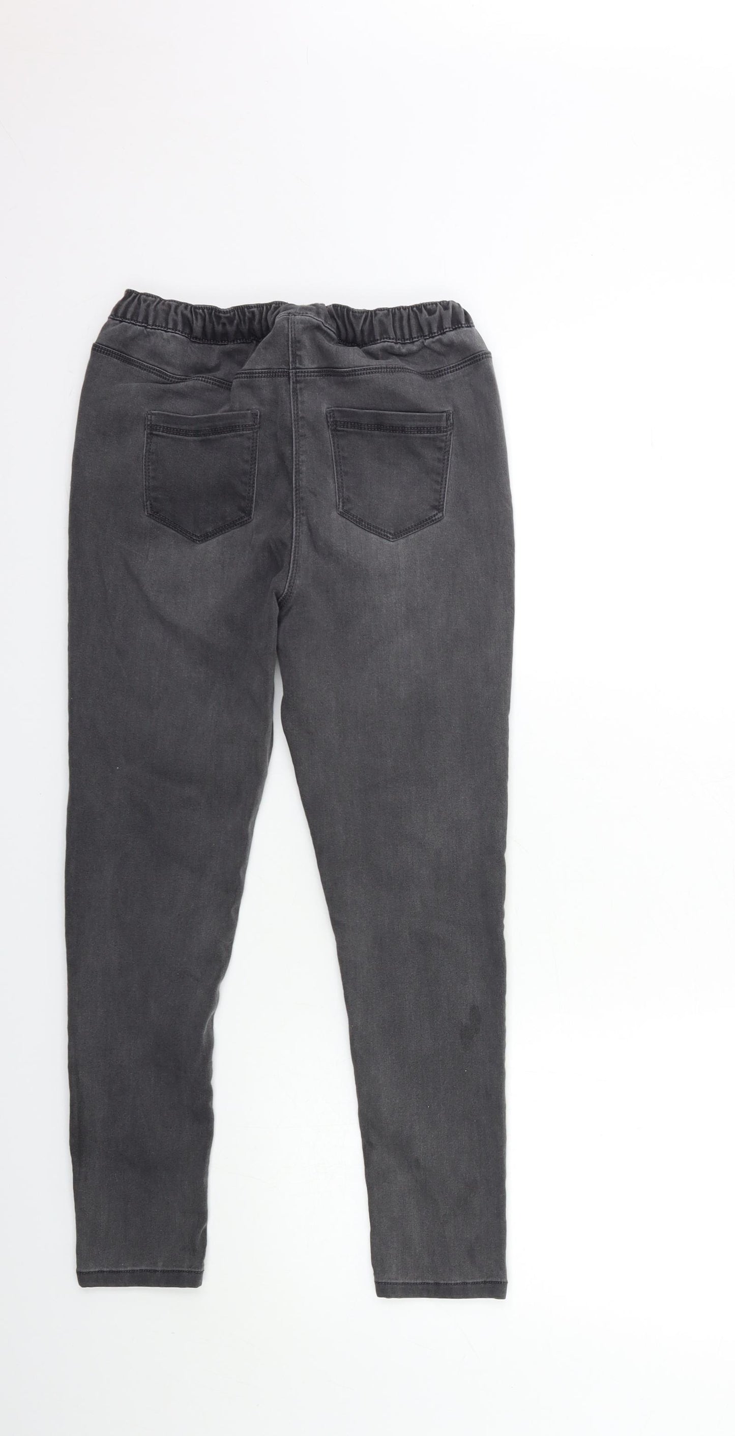 Preworn Womens Grey  Denim Jegging Jeans Size 23 in L23 in