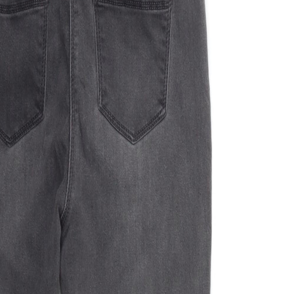Preworn Womens Grey  Denim Jegging Jeans Size 23 in L23 in
