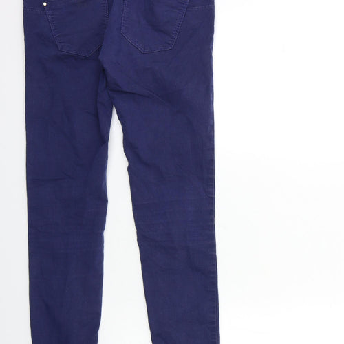 Stradivarius Womens Blue  Denim Skinny Jeans Size 8 L29 in
