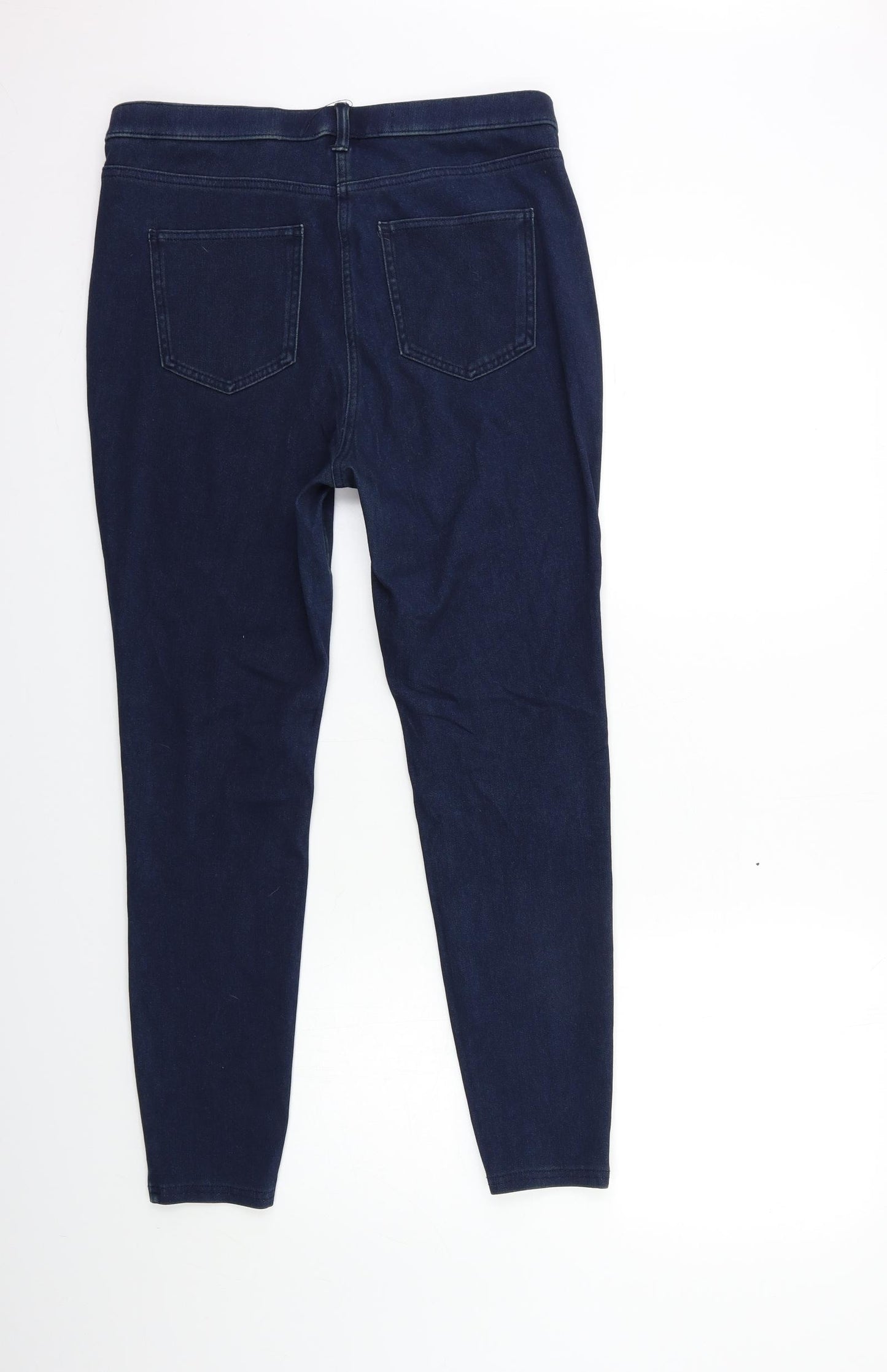 Marks and Spencer Womens Blue  Denim Jegging Jeans Size 14 L26 in