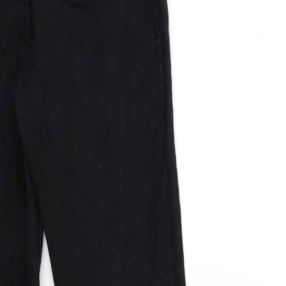 Papaya Womens Black  Denim Jegging Jeans Size 12 L28 in