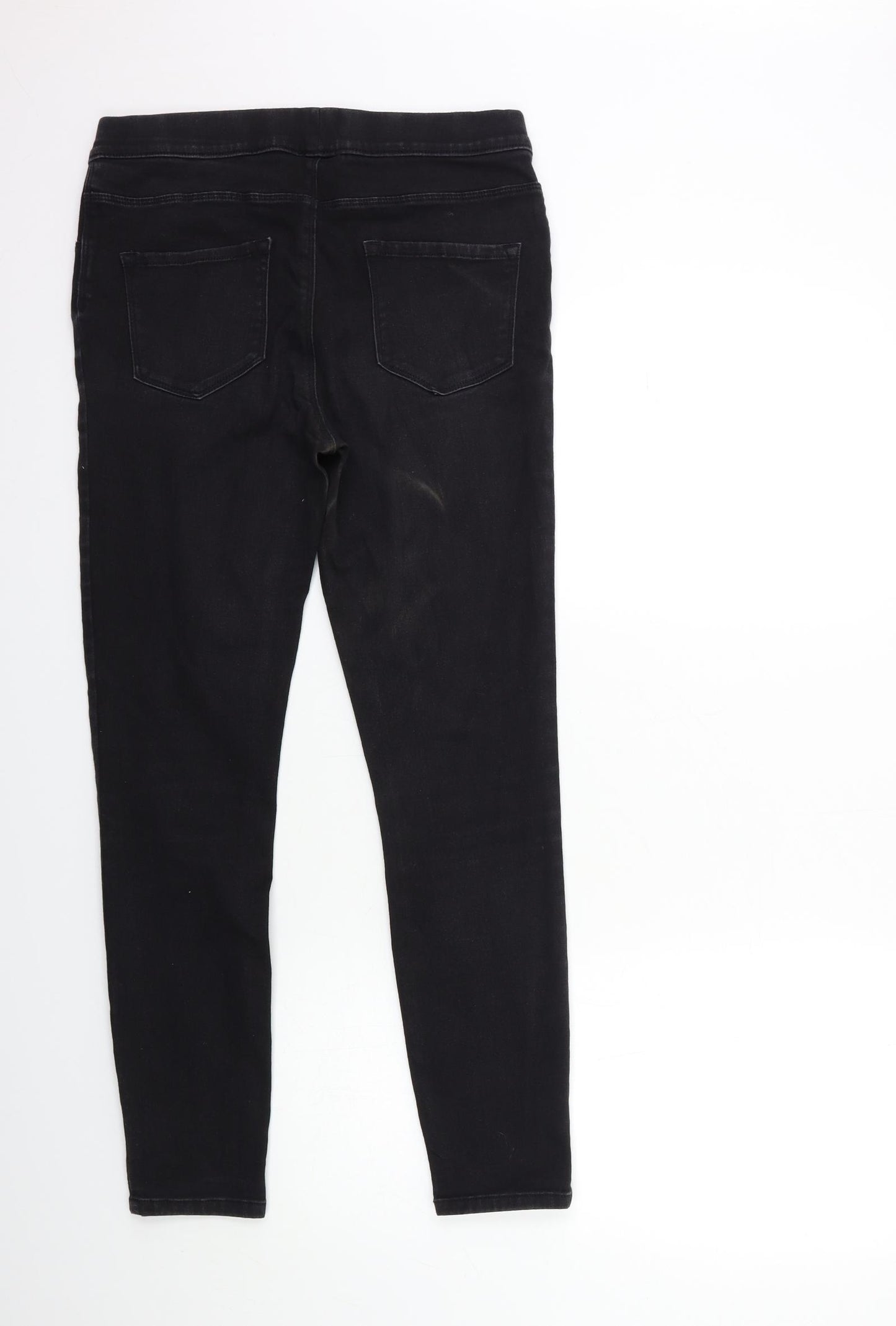 George Womens Black  Denim Jegging Jeans Size 10 L28 in