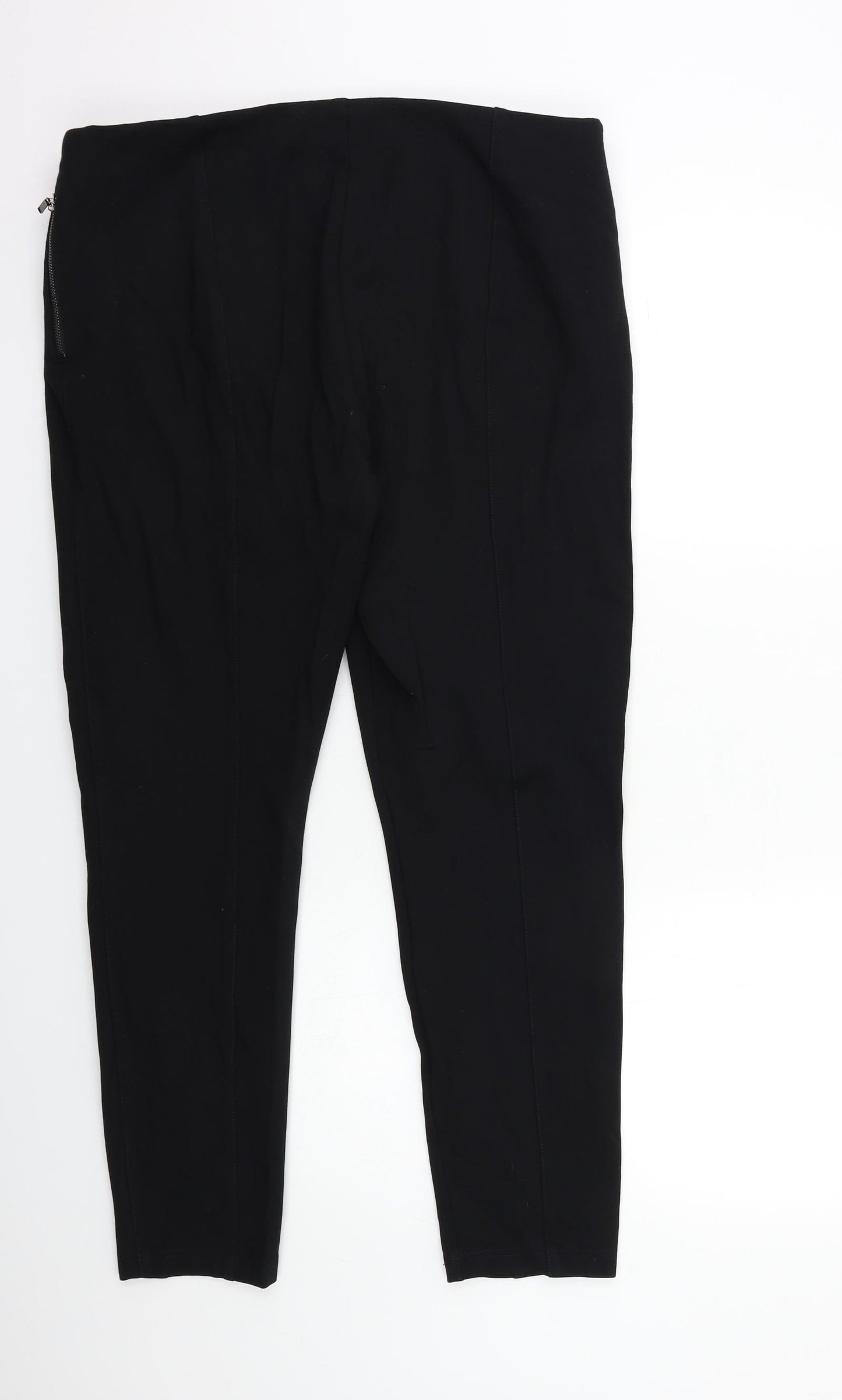 DASH Womens Black   Trousers  Size 18 L28 in
