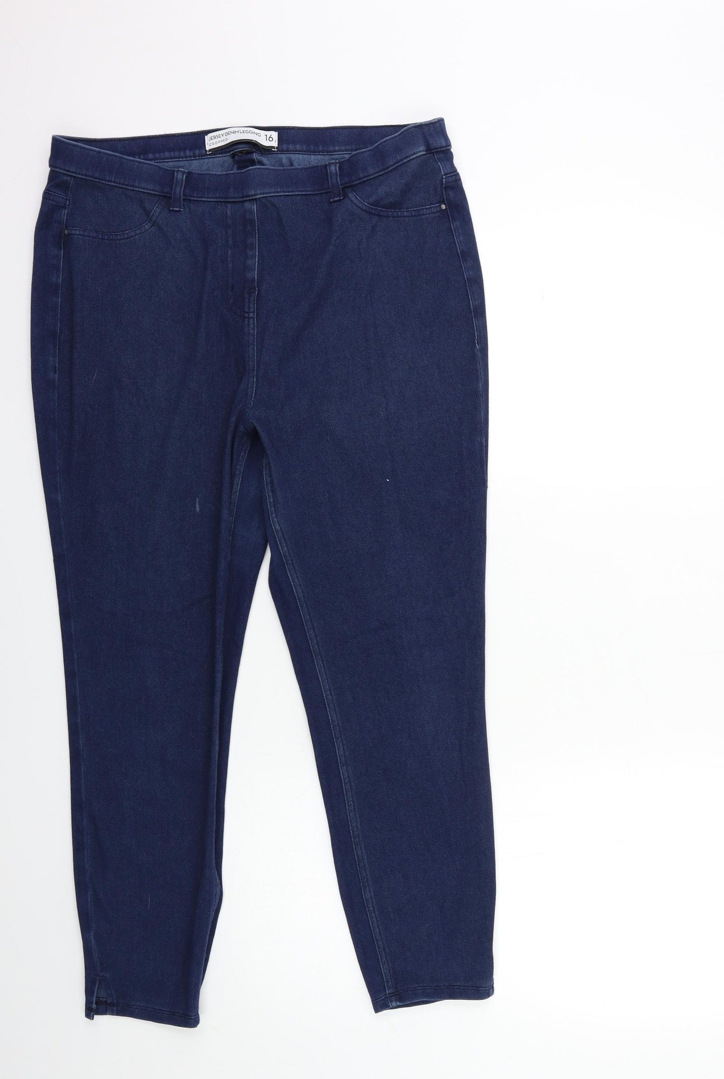 NEXT Womens Blue  Denim Jegging Jeans Size 16 L25 in