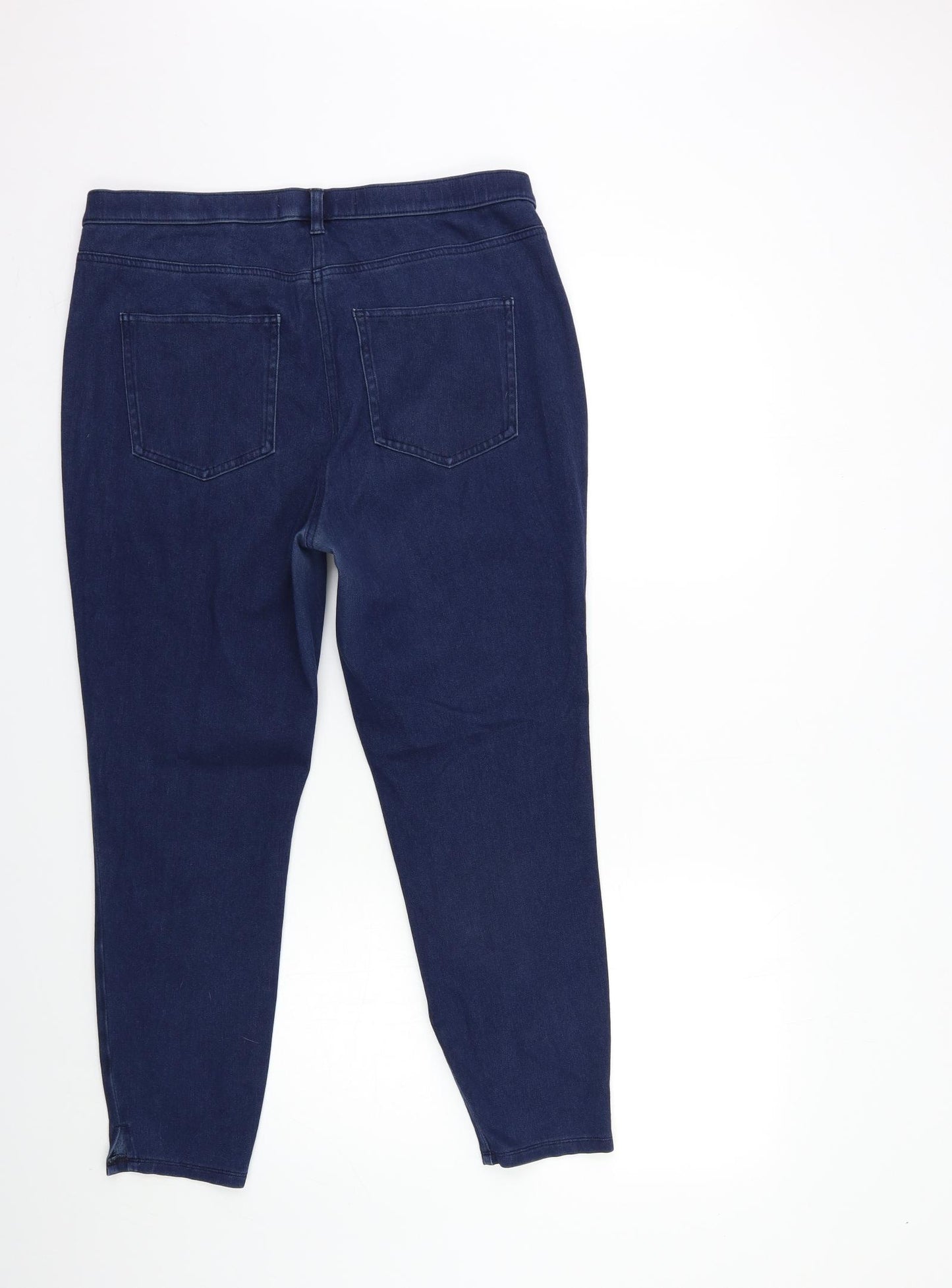 NEXT Womens Blue  Denim Jegging Jeans Size 16 L25 in