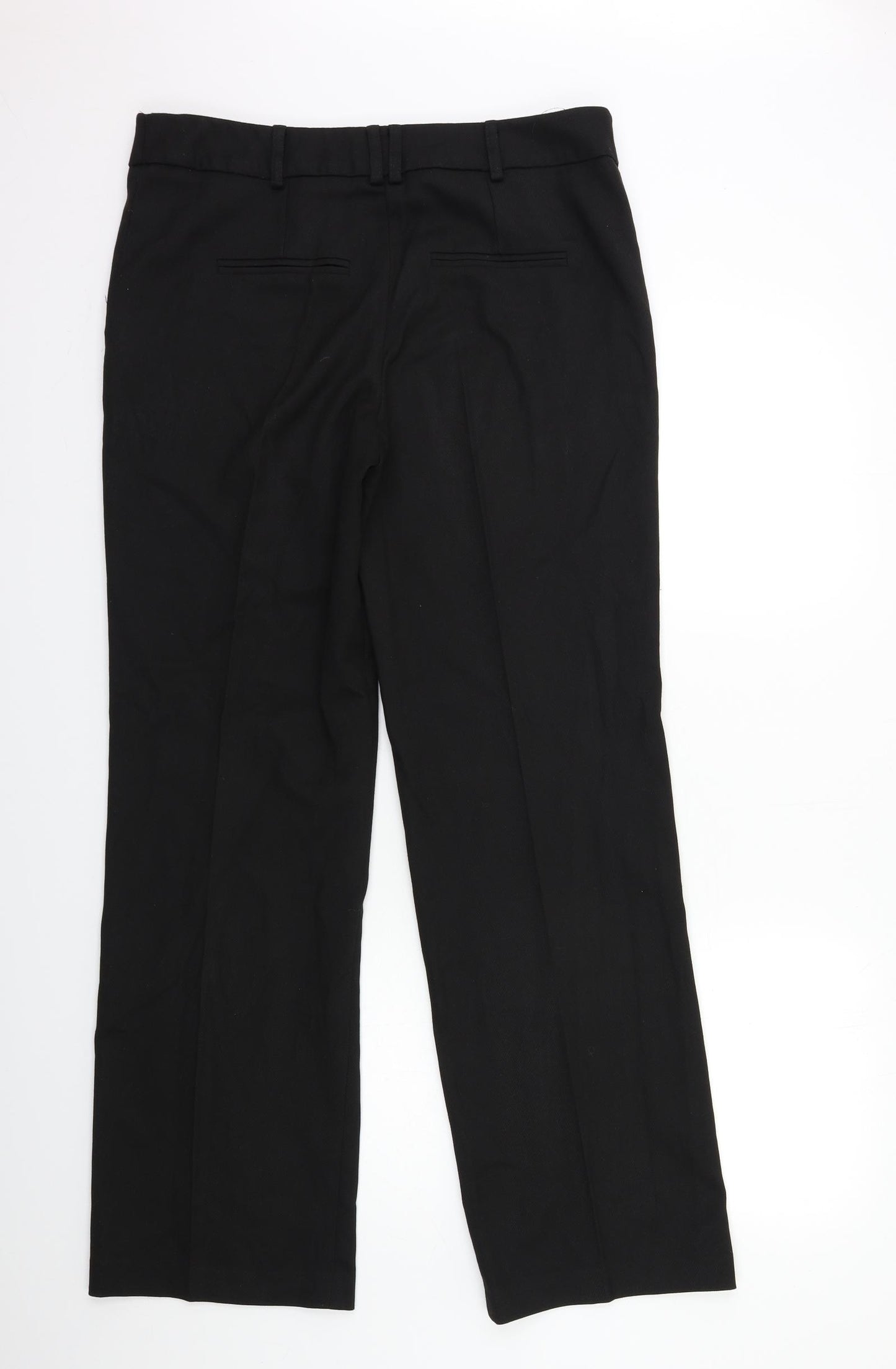 F&F Womens Black   Trousers  Size 12 L33 in
