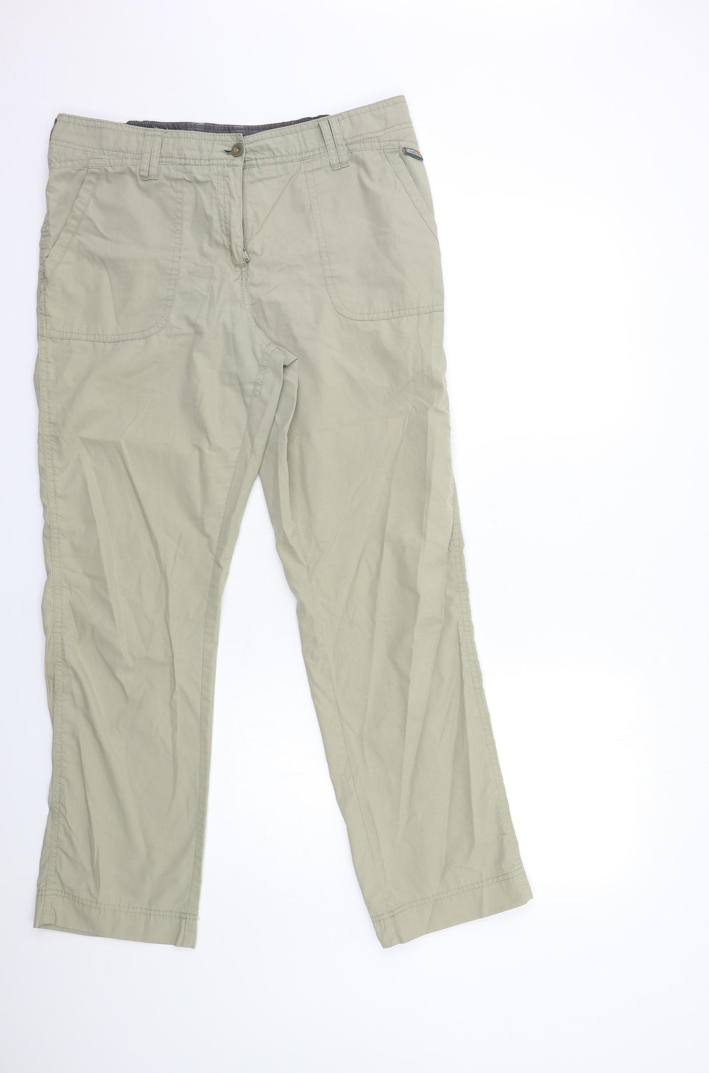 Regatta Womens Green   Cargo Trousers Size 34 in L30 in