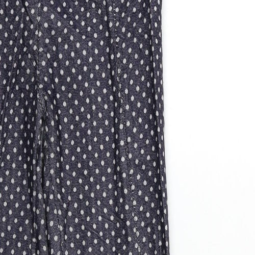 Preworn Womens Black Polka Dot  Jegging Trousers Size 26 in L27 in