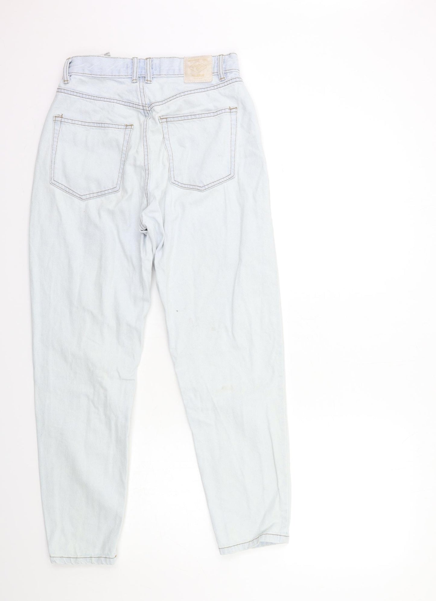 New Look Womens Blue  Denim Mom Jeans Size 8 L26 in