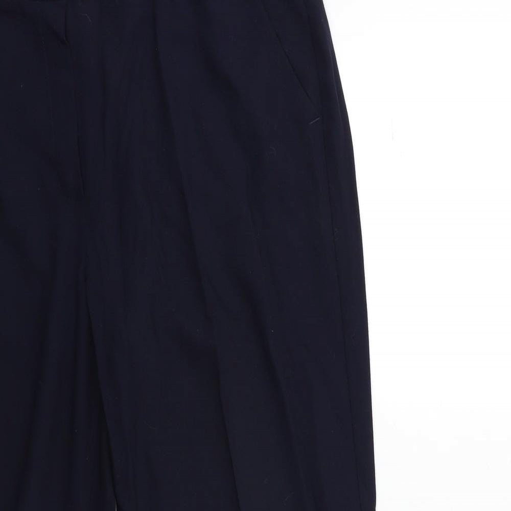 Marks and Spencer Womens Blue   Trousers  Size 14 L26 in