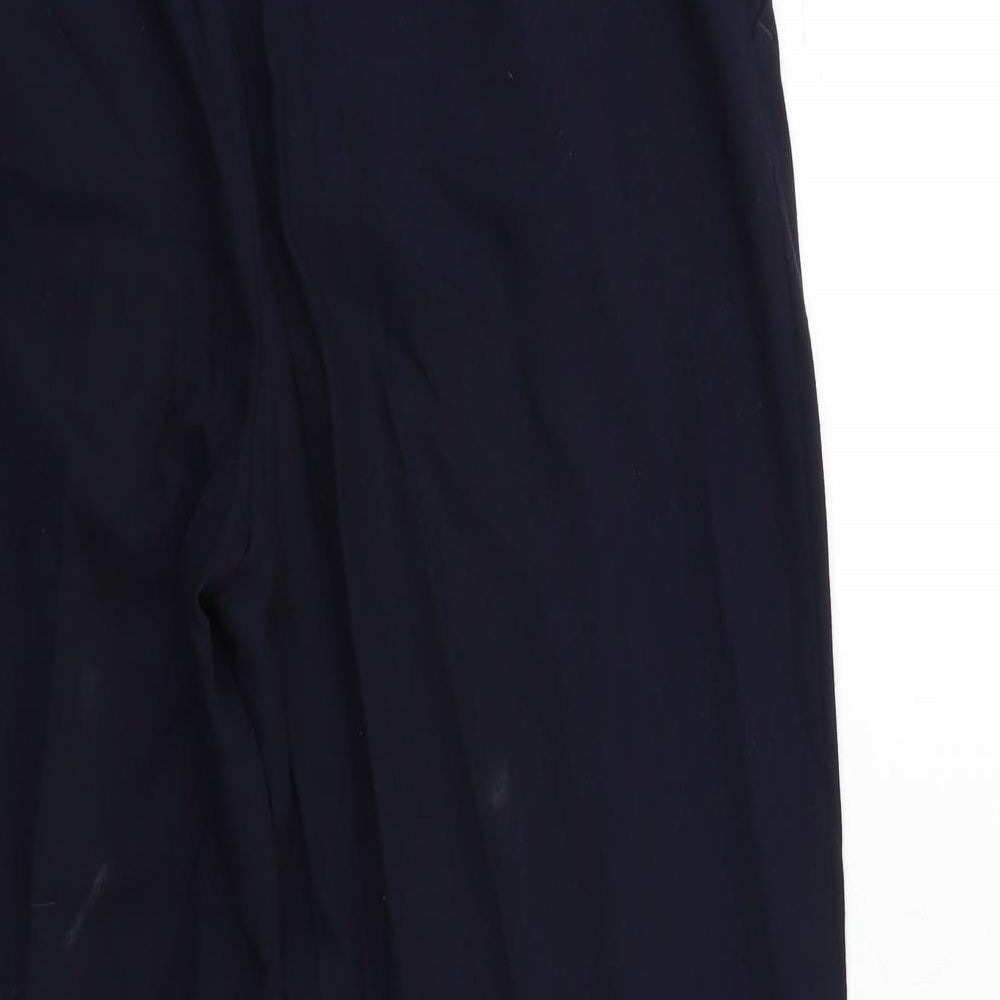 Marks and Spencer Womens Blue   Trousers  Size 14 L26 in