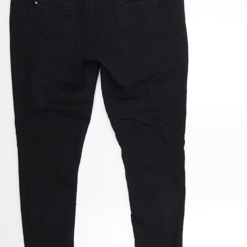 Denim & Co. Womens Black  Denim Skinny Jeans Size 18 L30 in