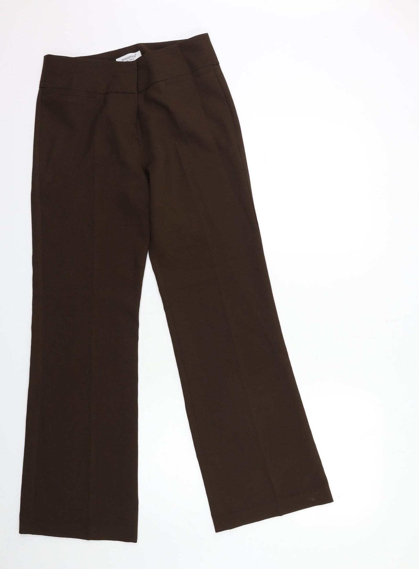 Atmosphere Womens Brown   Trousers  Size 8 L30 in
