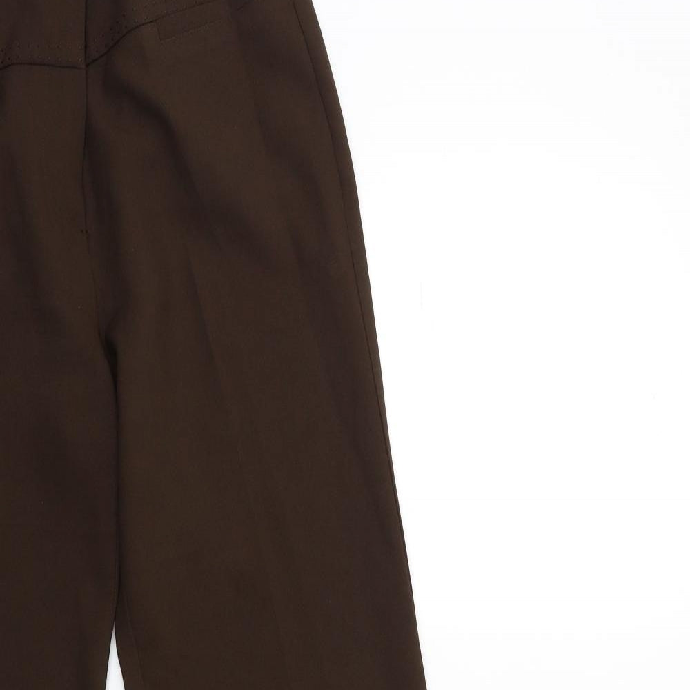 Atmosphere Womens Brown   Trousers  Size 8 L30 in