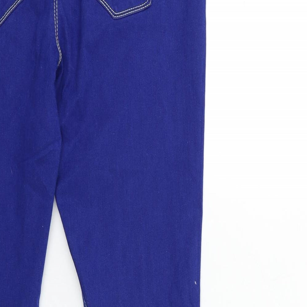 Denim & Co. Womens Blue  Denim Jegging Jeans Size 14 L30 in