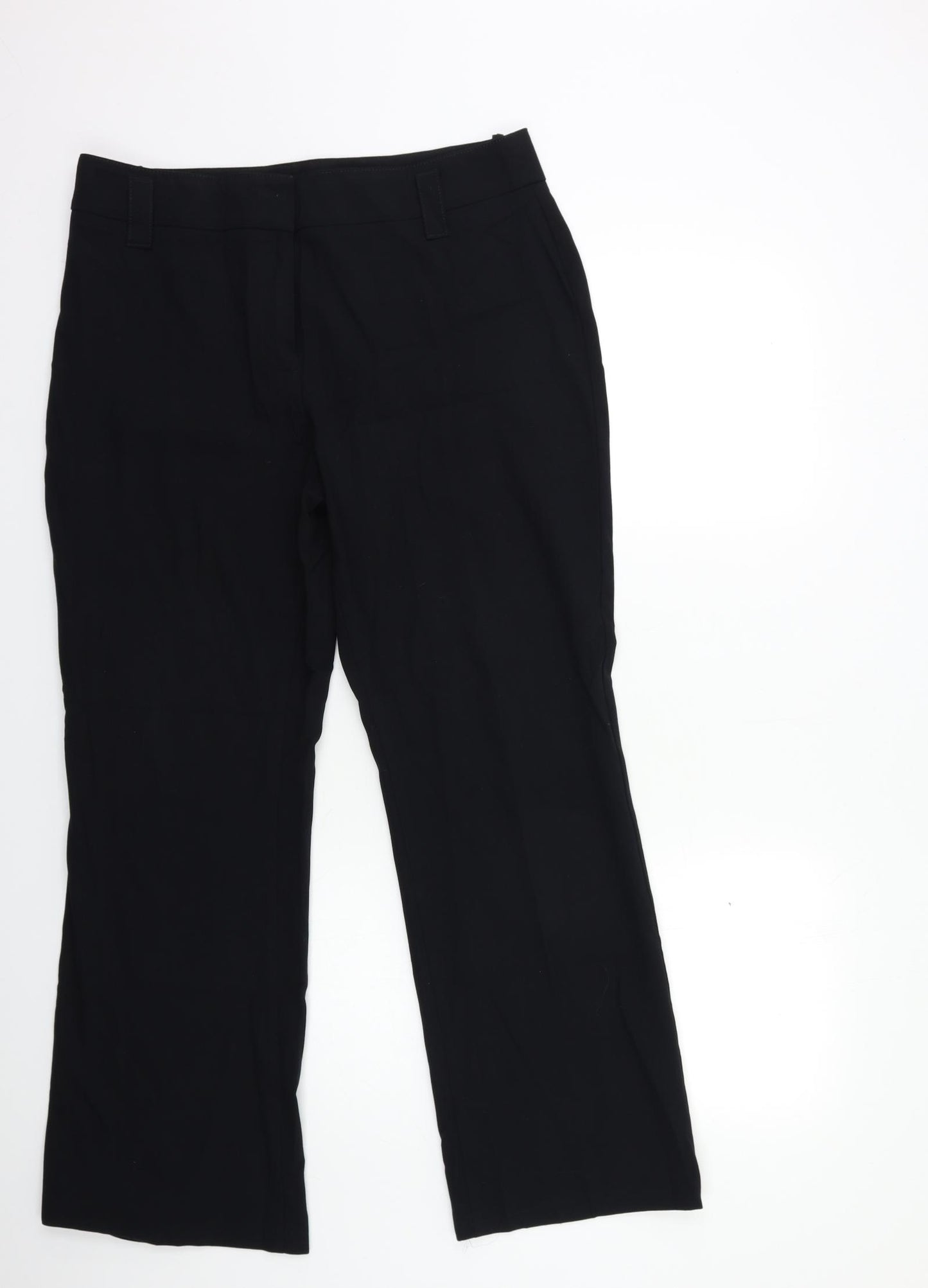 Marks and Spencer Womens Black   Trousers  Size 16 L30 in