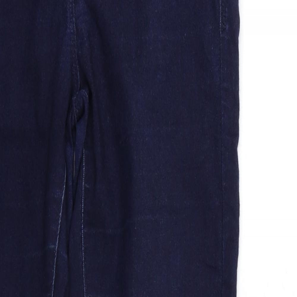 Marks and Spencer Womens Blue  Denim Skinny Jeans Size 8 L29 in