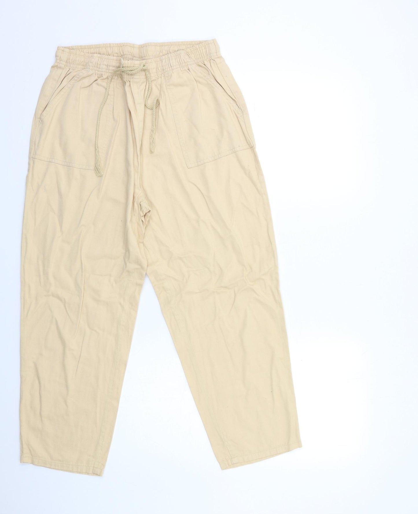 Damart Womens Beige   Trousers  Size 10 L26 in