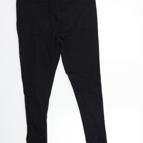 Very Womens Black  Denim Jegging Jeans Size 32 in L28 in