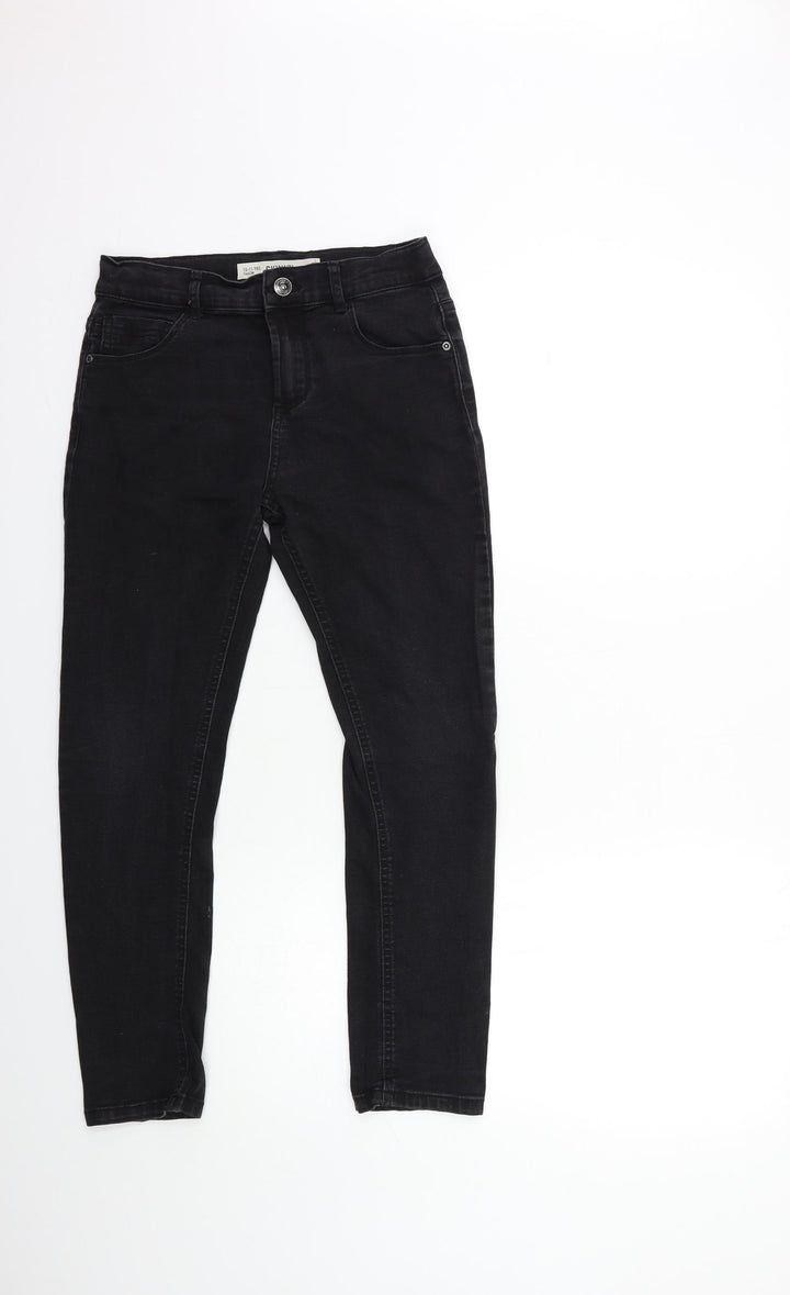 Denim & Co. Girls Blue Denim Skinny Jeans Size 10-11 Years