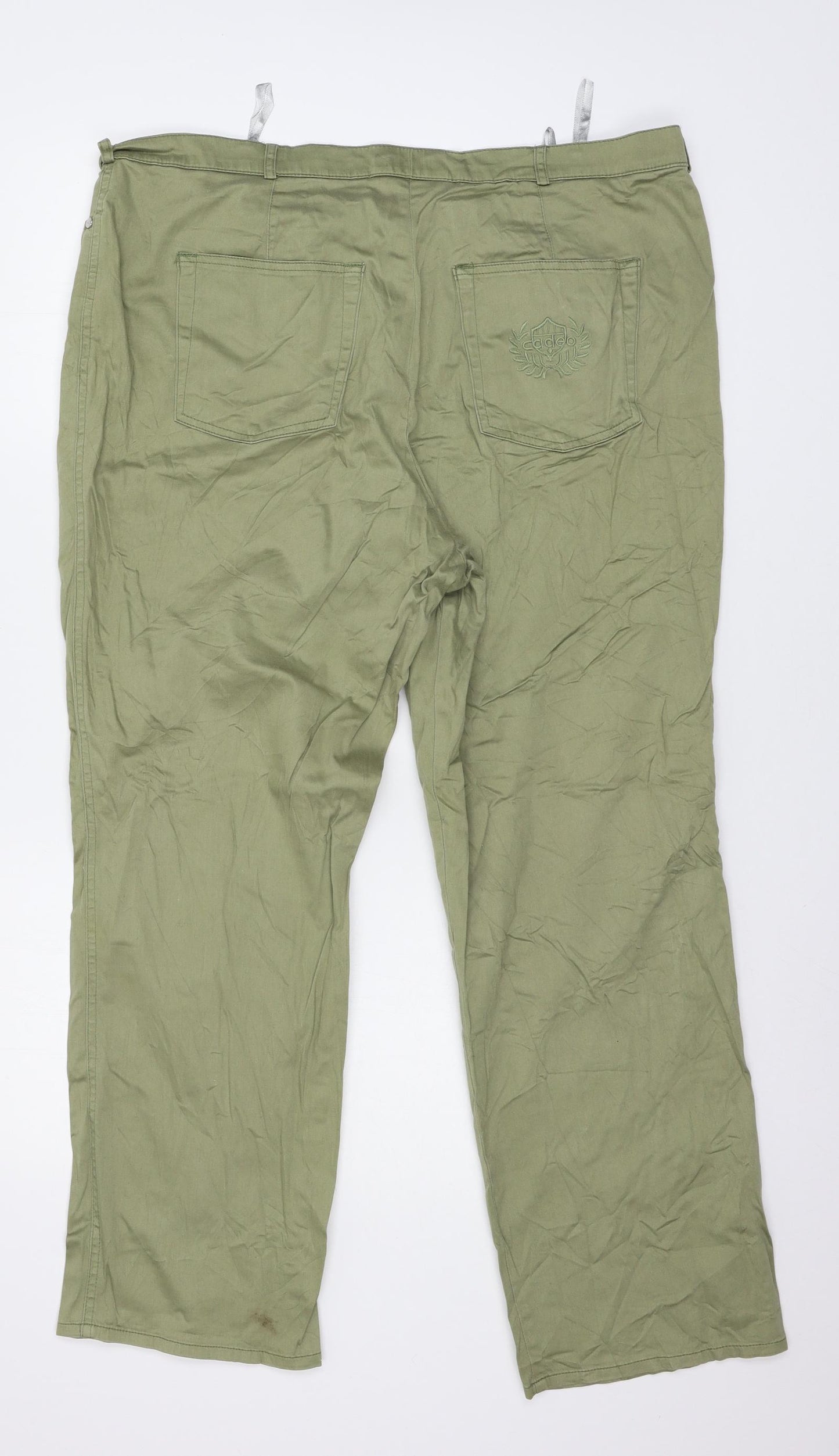 Cadeo Womens Green   Trousers  Size 40 in L27 in