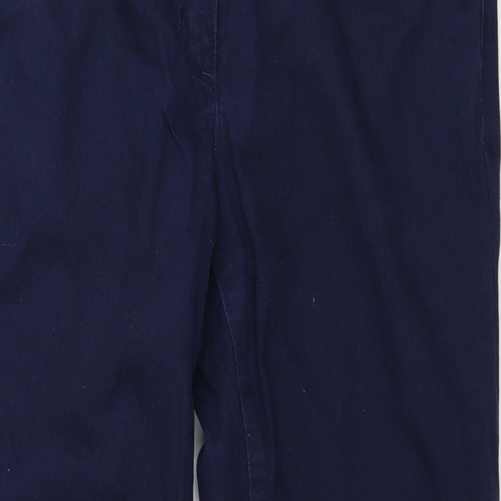 bpc Womens Blue  Denim Trousers  Size 34 in L29 in