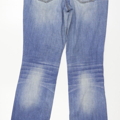 TOM TAILOR Womens Blue  Denim Trousers  Size 28 in L31 in