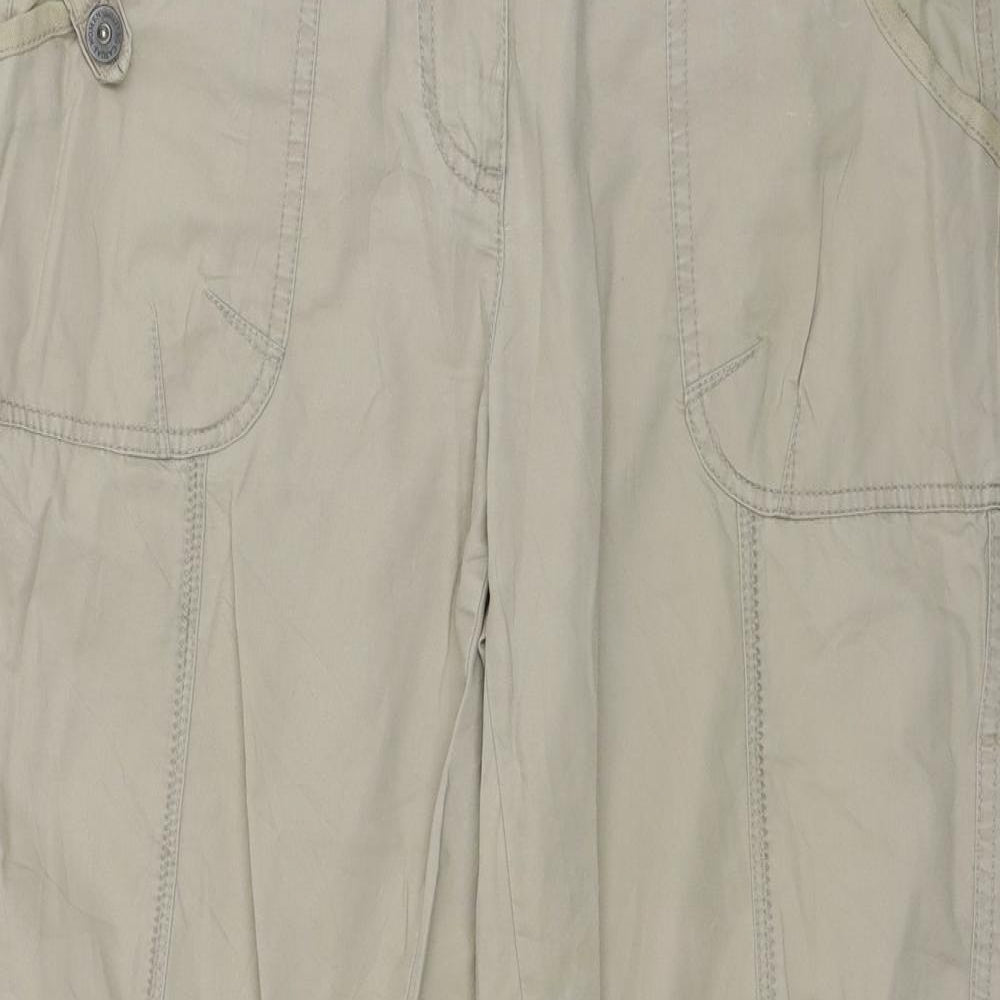 St Oliver Womens Grey   Cargo Trousers Size 14 L28 in