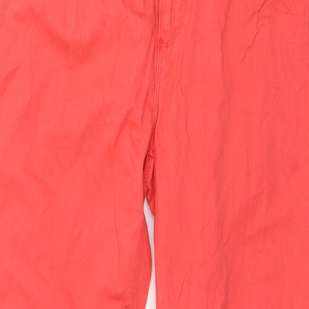 Stooker Womens Pink  Denim Straight Jeans Size 14 L28 in