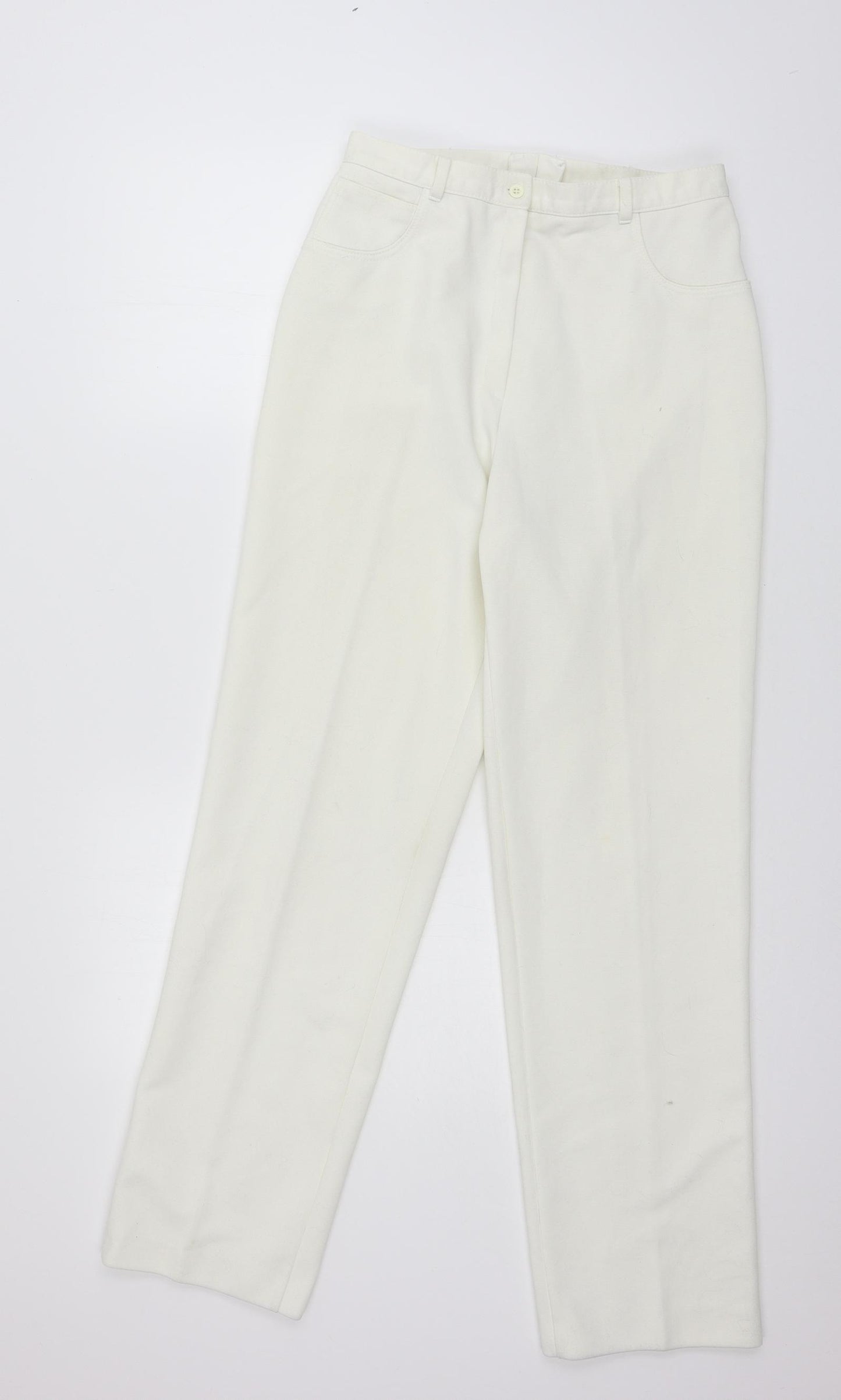 Finn Karelia Womens White   Trousers  Size 16 L30 in
