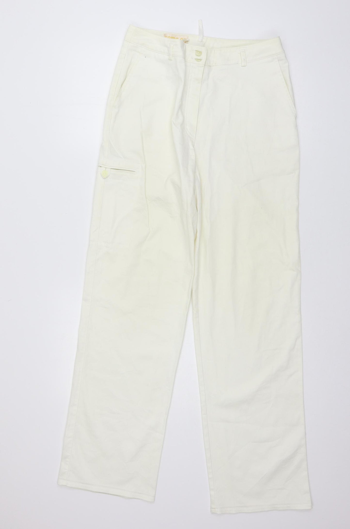 come on Womens Ivory   Trousers  Size 30 in L31 in