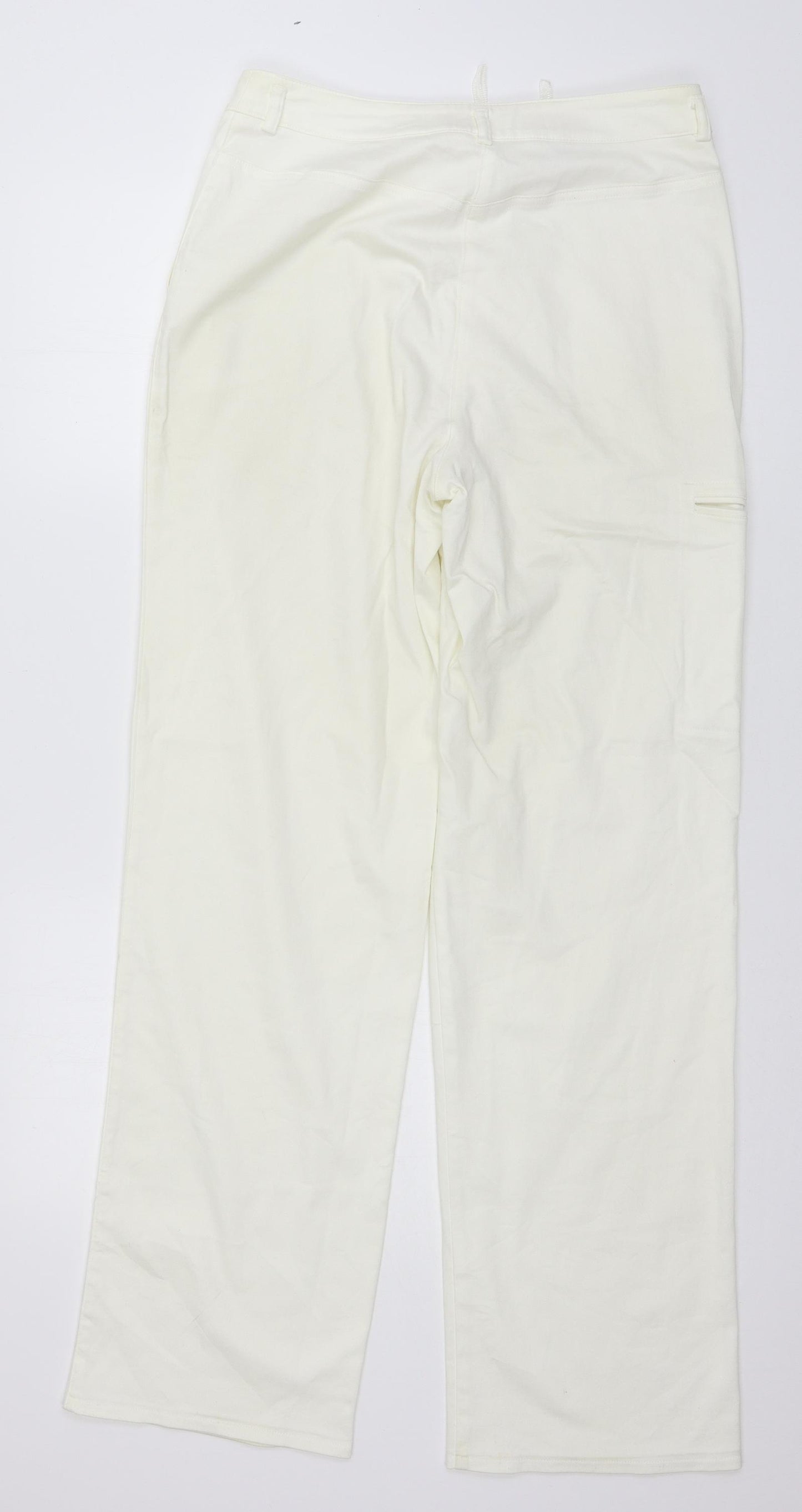 come on Womens Ivory   Trousers  Size 30 in L31 in