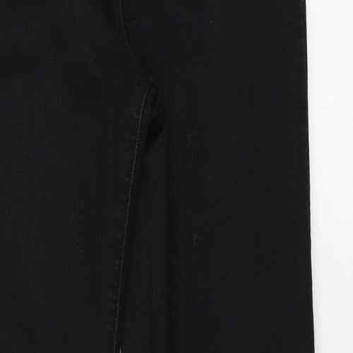 Warehouse Womens Black  Denim Jegging Jeans Size 12 L30 in
