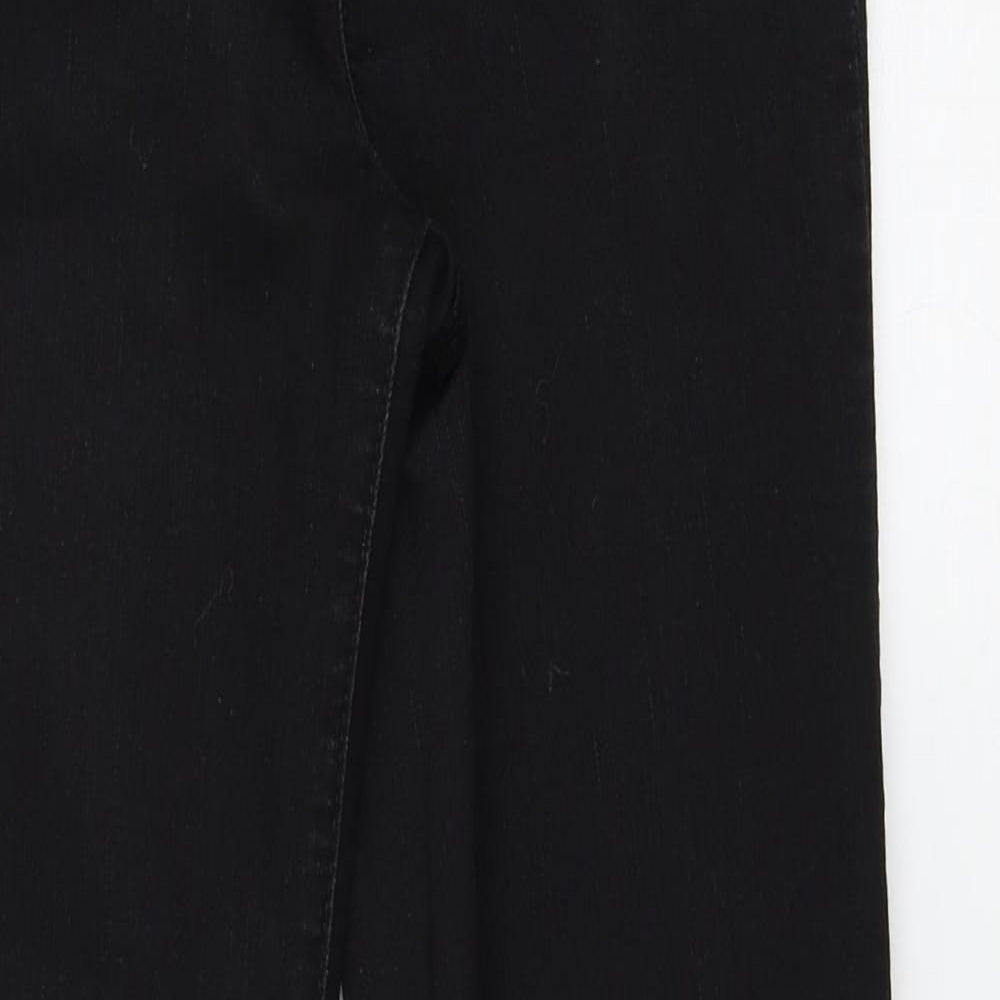 Warehouse Womens Black  Denim Jegging Jeans Size 12 L30 in