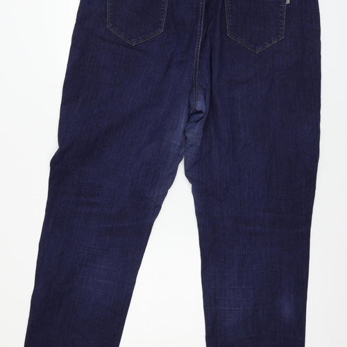 Sunbird Womens Blue  Denim Jegging Jeans Size 14 L28 in