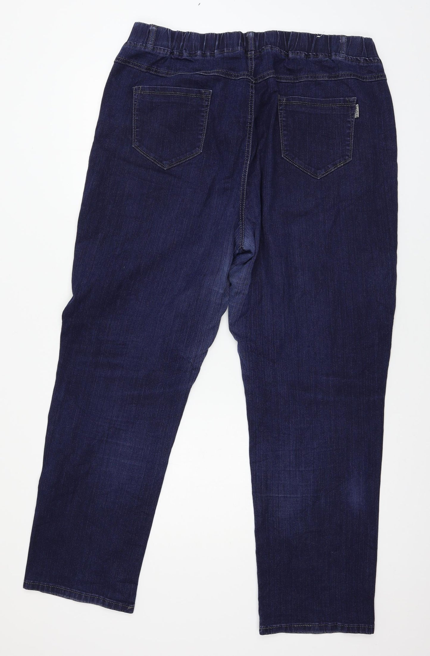 Sunbird Womens Blue  Denim Jegging Jeans Size 14 L28 in