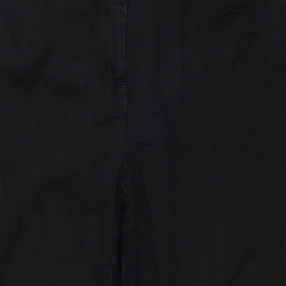 Preworn Womens Black   Straight Jeans Size 22 L27 in