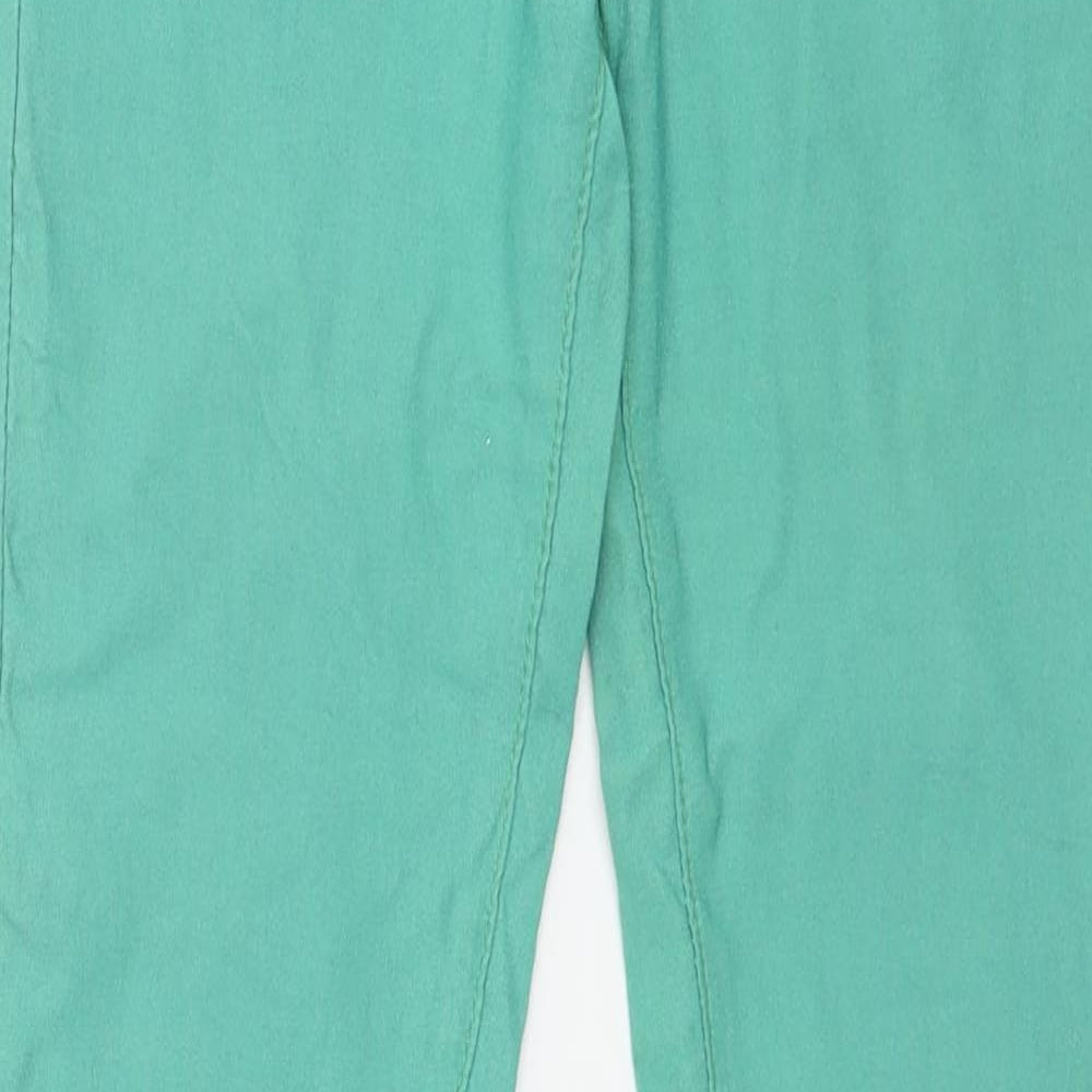 elegant's Womens Green  Denim Skinny Jeans Size 8 L28 in