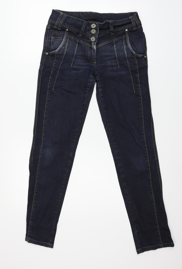 Sportalm Womens Blue Denim Skinny Jeans Size 6 L28 in