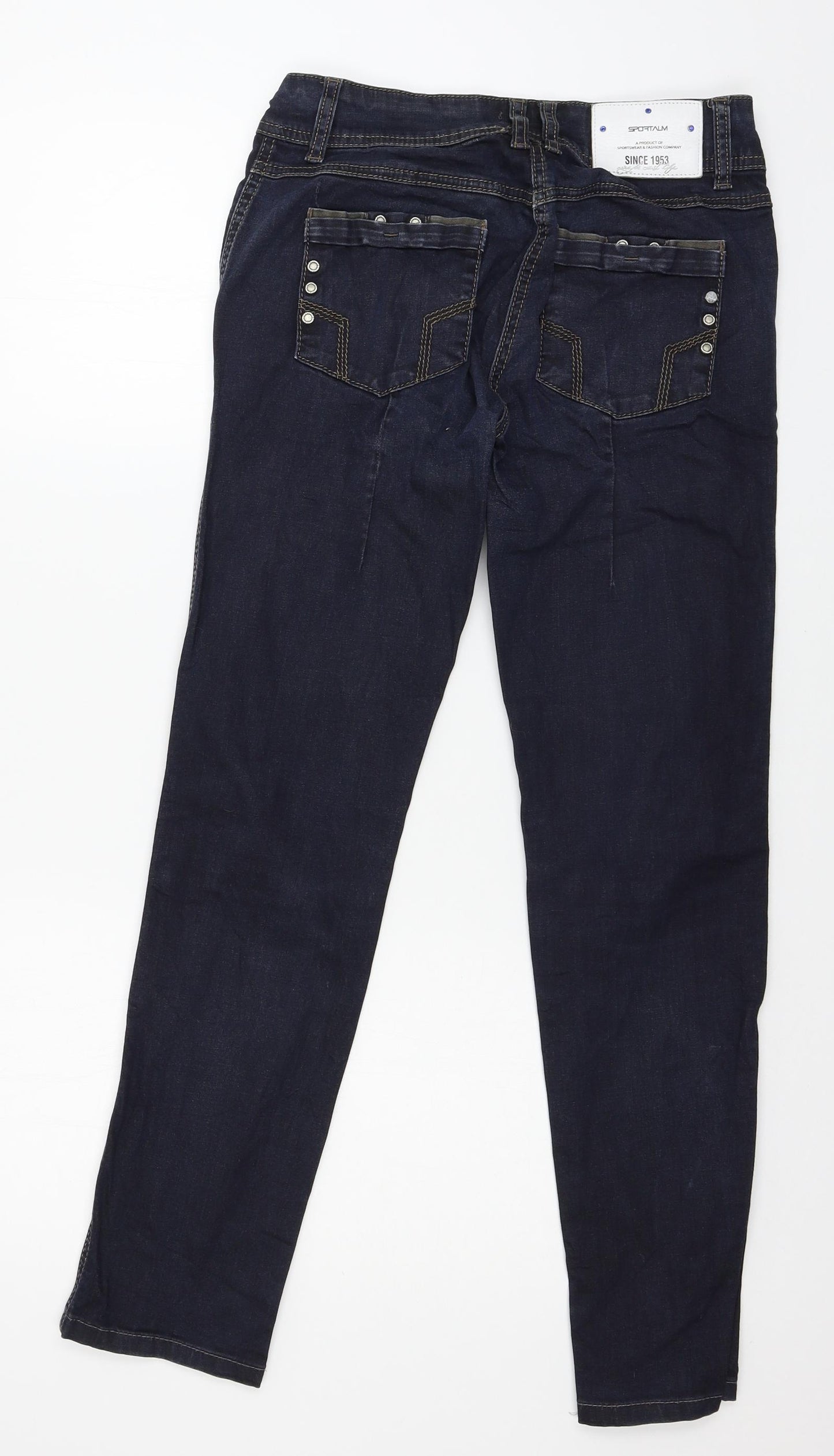 Sportalm Womens Blue  Denim Skinny Jeans Size 6 L28 in