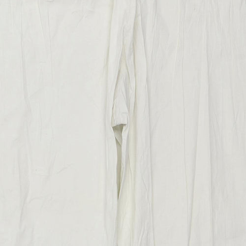 BB Womens White   Cropped Trousers Size 20 L24 in